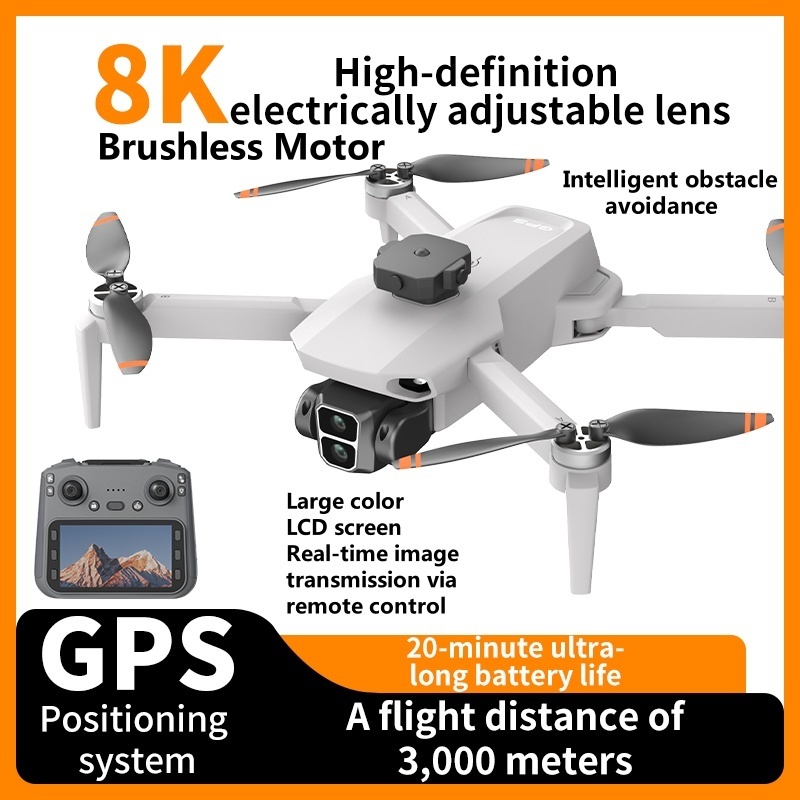 Drone Rc Explorer - 8K ESC Camera Obstacle Avoidance GPS
