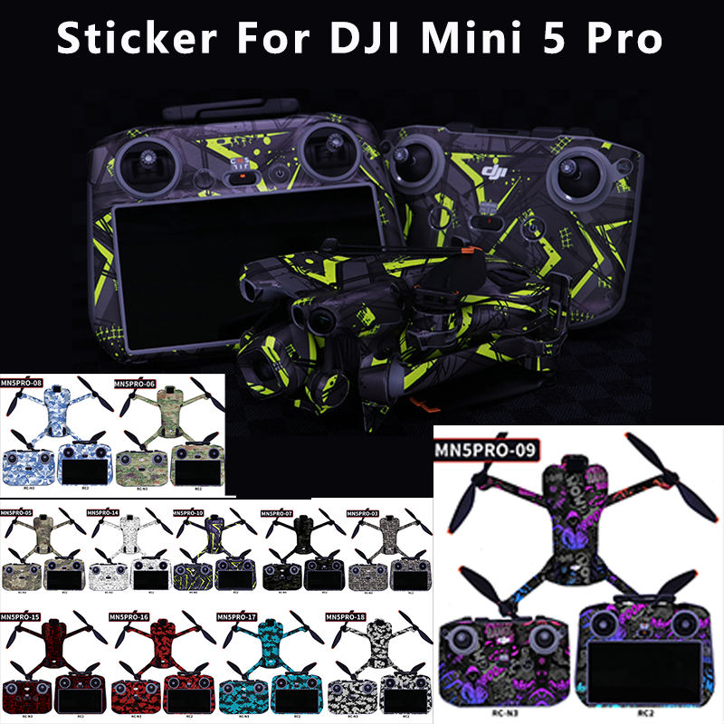 Drone Dji Rc N3 - Anti-scratch Decals For DJI MINI 5