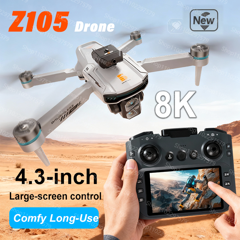 Drone Explorer Rc Quadcopter - Z105 Drone 8K Camera Aerial FPV