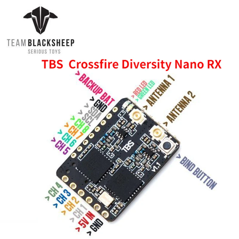 Crossfire Receiver Rx - Original TBS Team BlackSheep Crossfire Diversity
