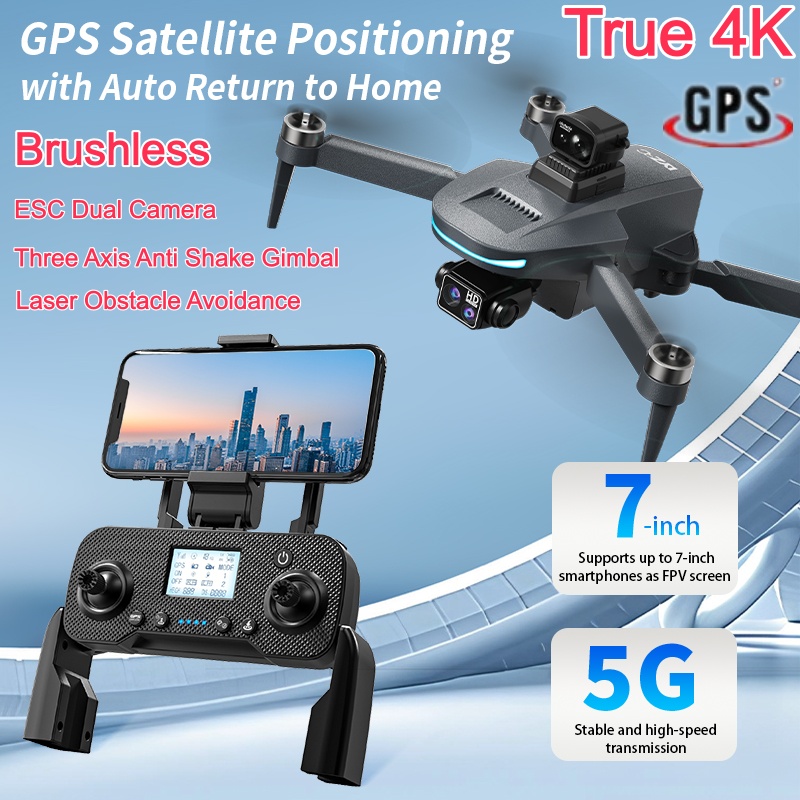 3 Axis Gimbal Brushless GPS Re - Drone Rc Folding review and price