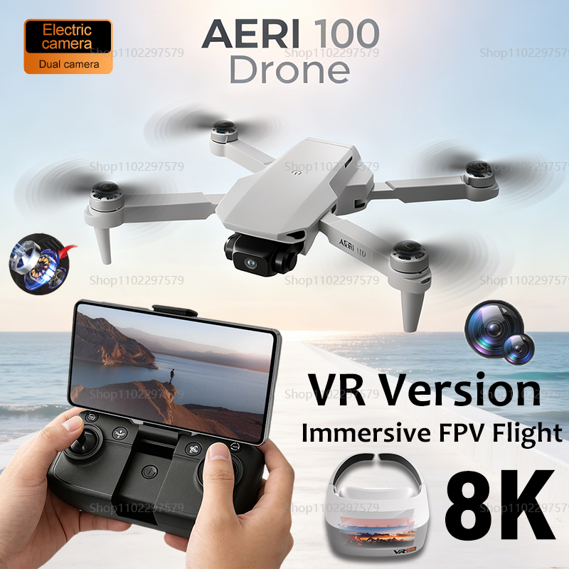 AERI 100 Drone With FPV VR Gog - Drone Explorer Rc Quadcopter review and price
