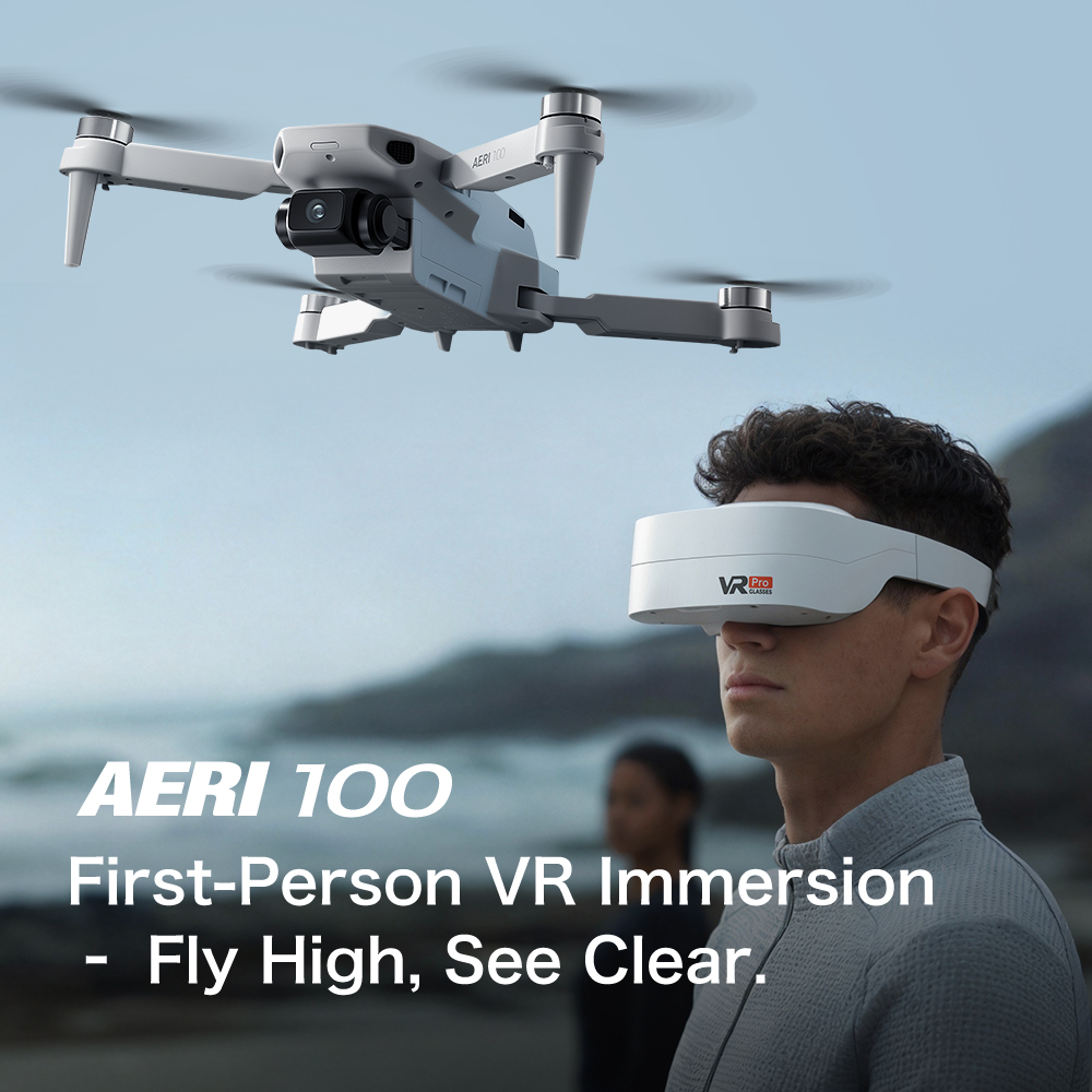 AERI 100 Drone With FPV VR Gog - Drone Explorer Rc Quadcopter review and price