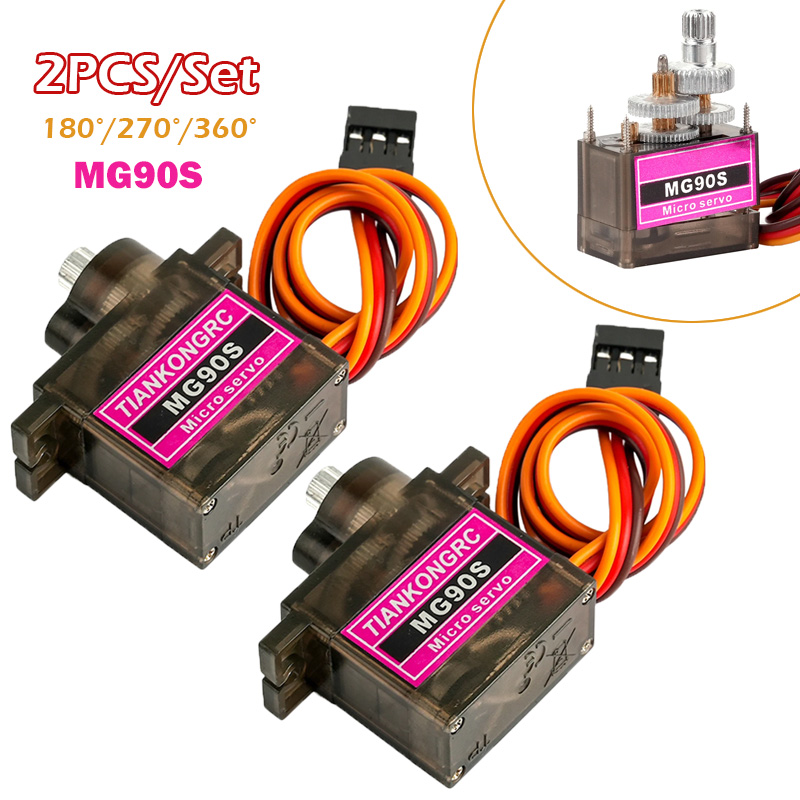 2PCS MG90S Full Metal Gear Mic - Drone Rc Leading review and price