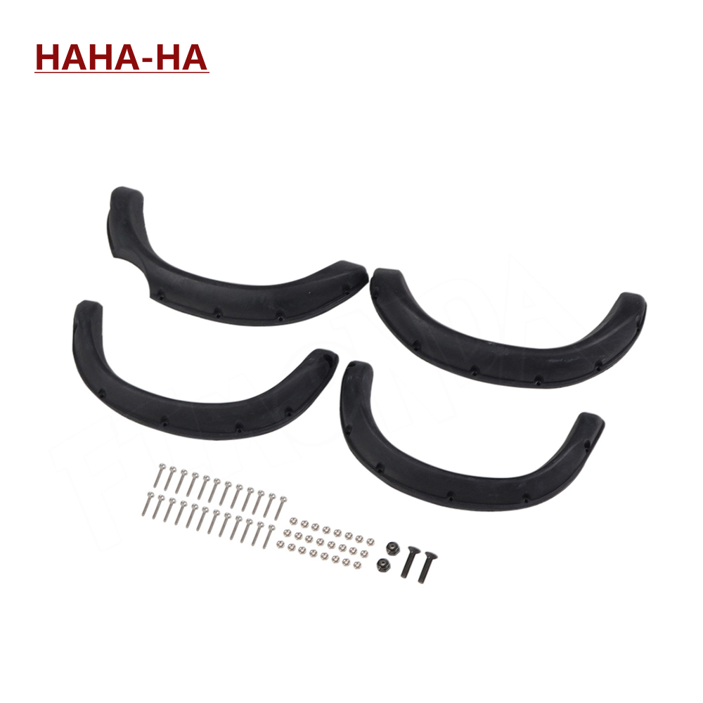 Black Mud Fenders Flares for 1 - Rc Car Body Shell review and price