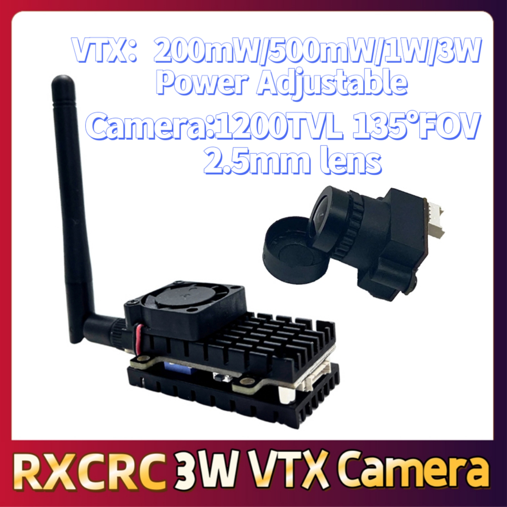 RXCRC 5.8G 3W Video VTX transm - Vtx Video Transmitter review and price