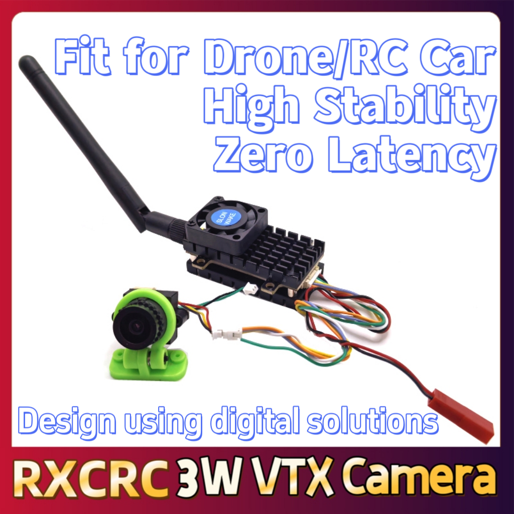RXCRC 5.8G 3W Video VTX transm - Vtx Video Transmitter review and price