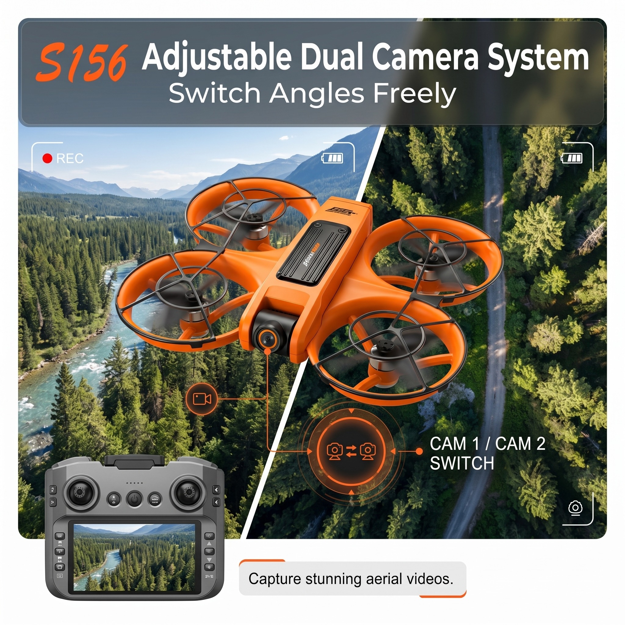 Professional Mini Drone S156 F - Drone Rc S156 review and price