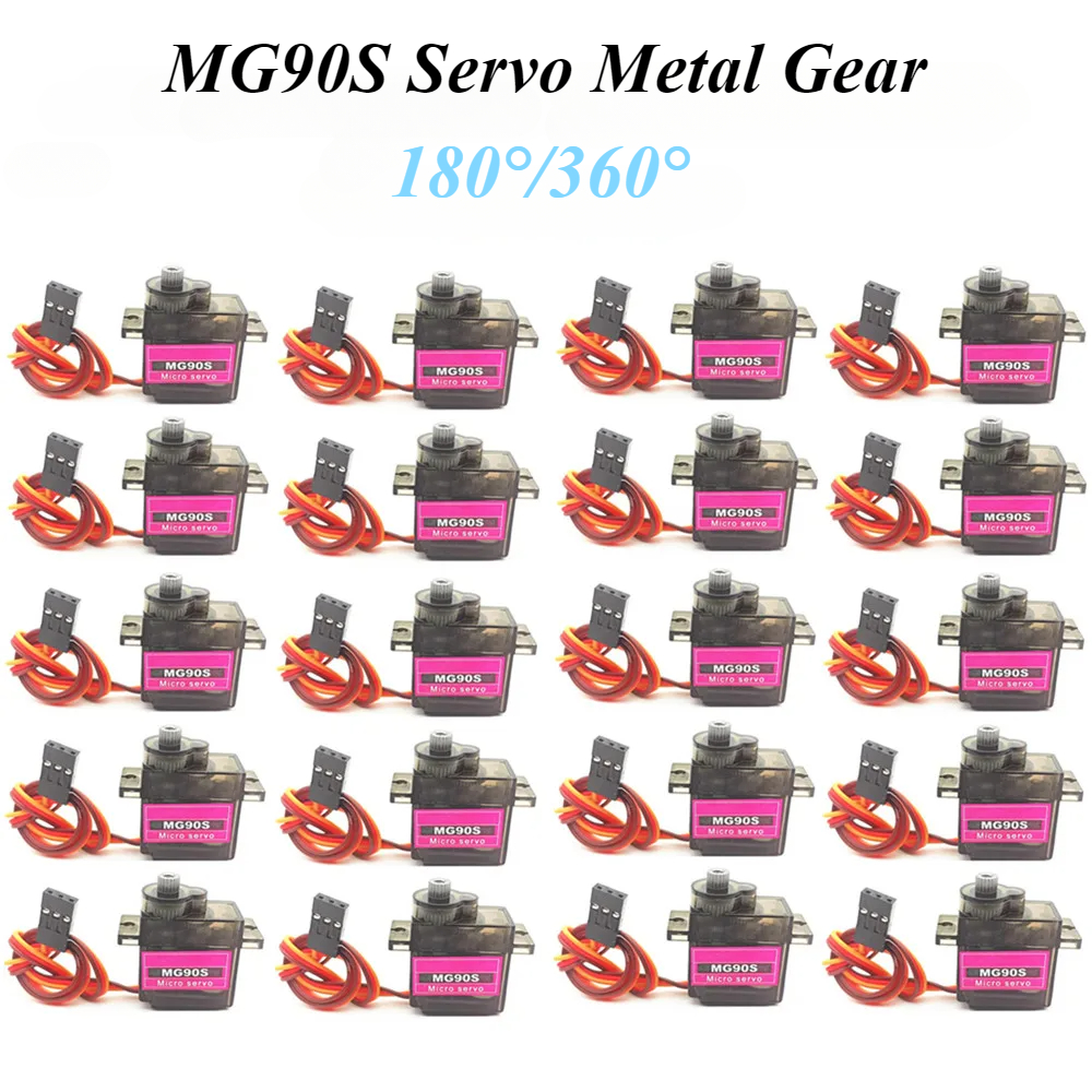 2/4/10/20/50Pcs MG90S Servo Al - Drone Helicopter Rc review and price