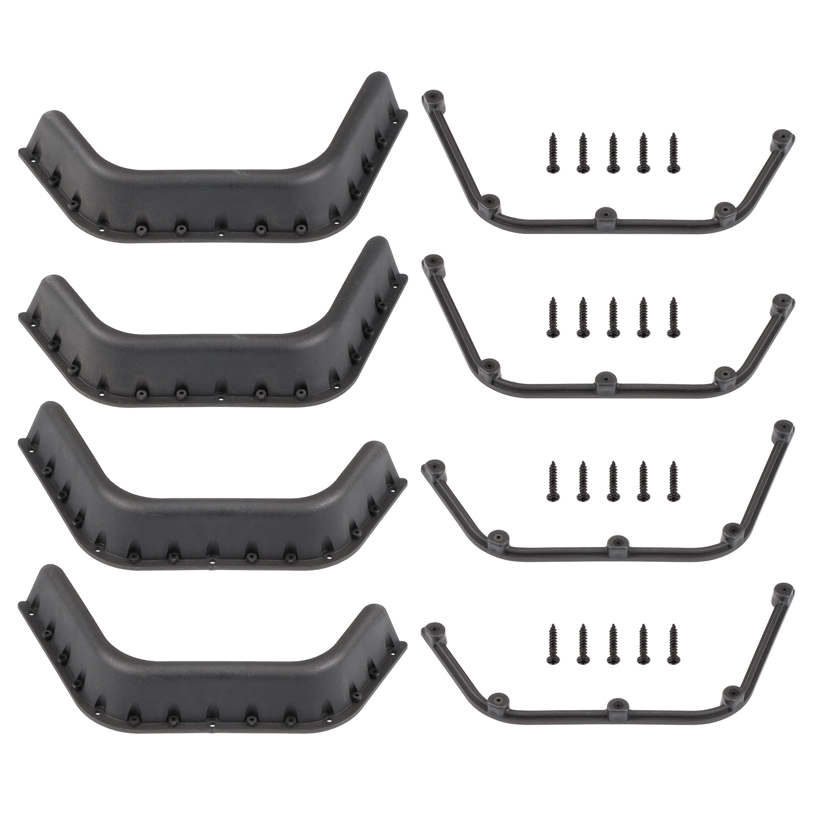 Plastic Wide Fender Flares Set - Rc Car Body Shell review and price