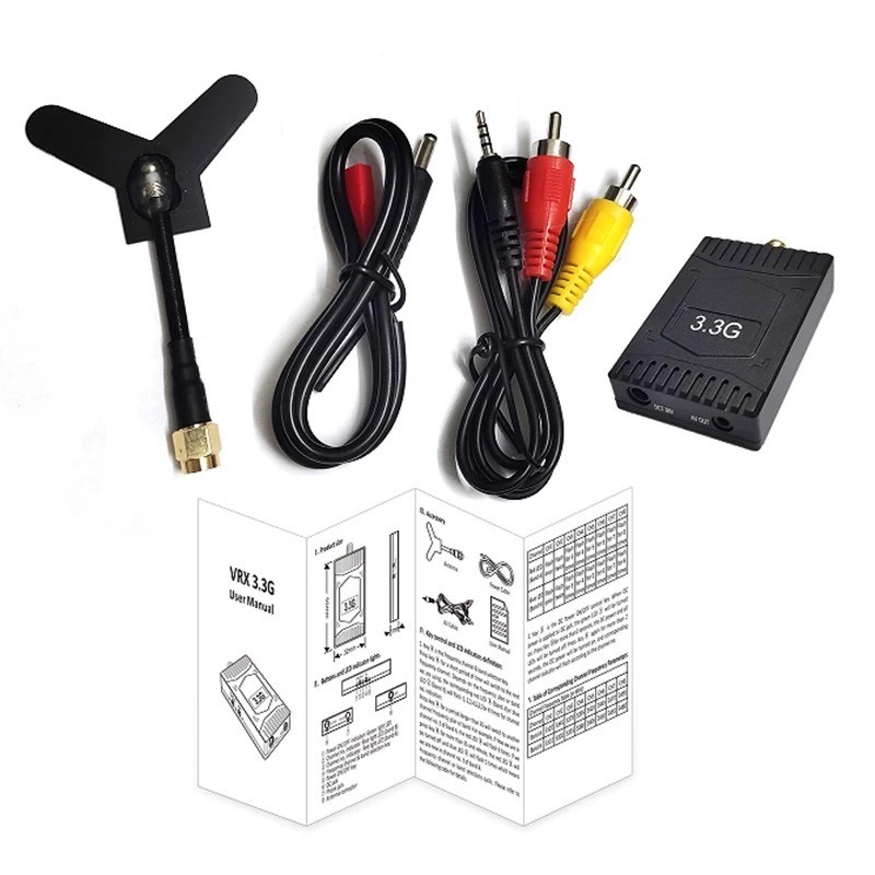 3.3GHz FPV VTX/VRX  3W Analog  - Vtx Video Transmitter review and price