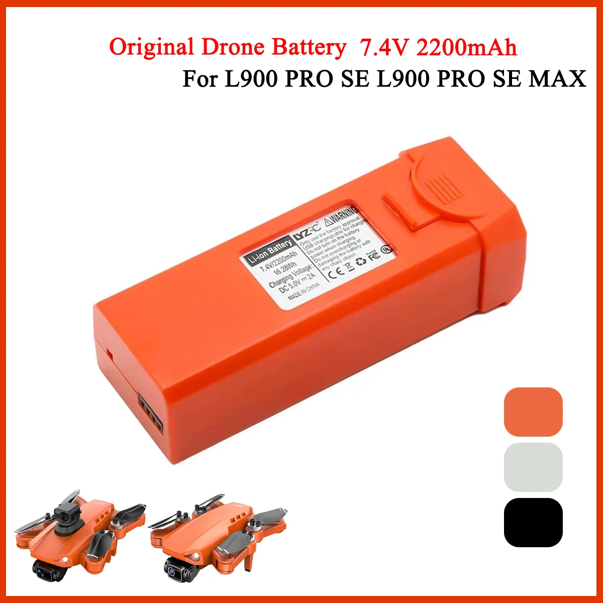 Battery L900 PRO SE Max Drone  - Lyzrc Drone review and price