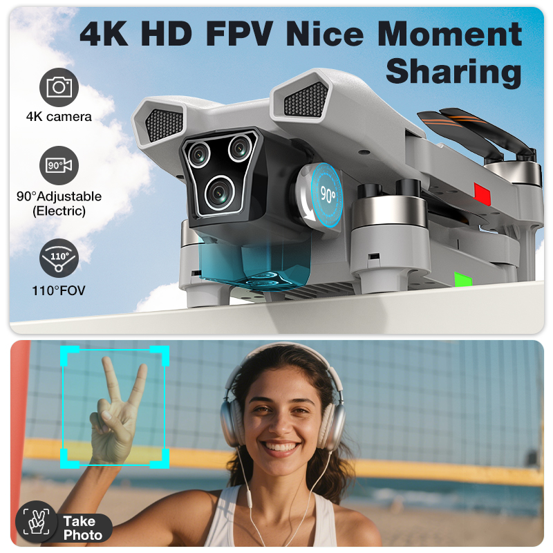 New L107 PRO Drone 8k Aerial P - Lyzrc Drone review and price