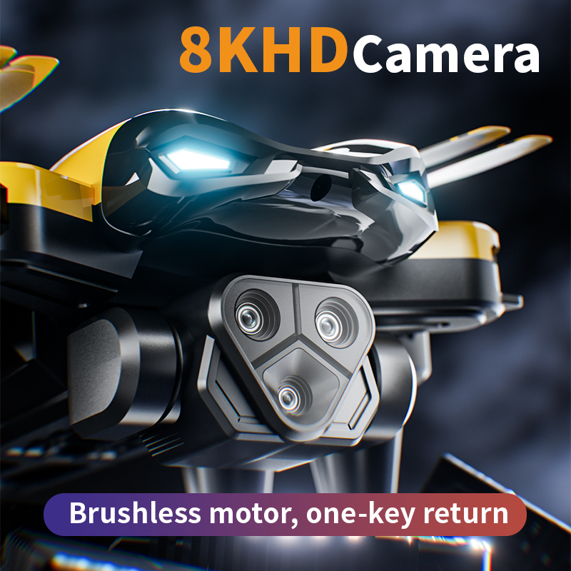 Brushless RC Drone 8K Triple C - Drone Rc Folding review and price
