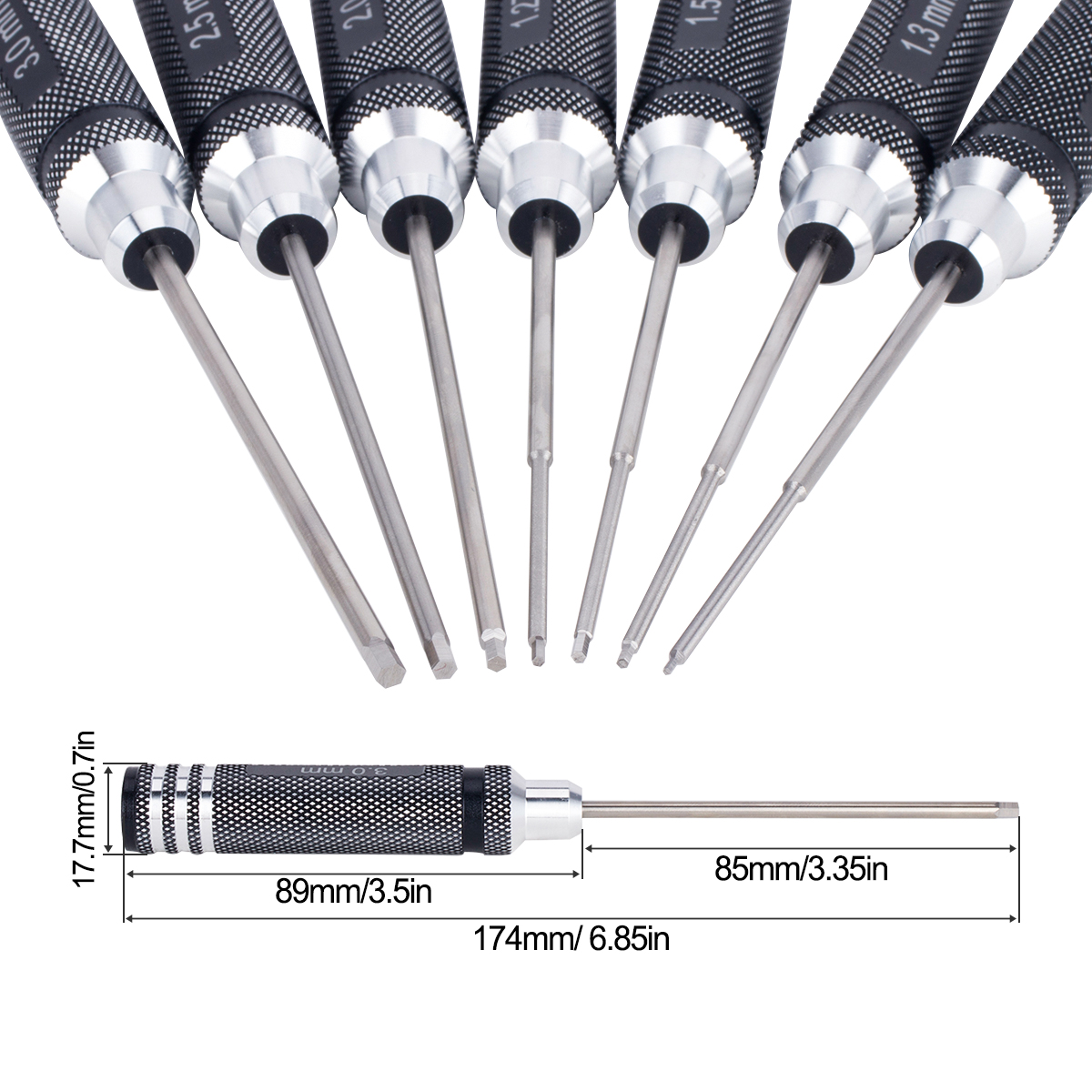 7 IN 1 Steel Hex Screwdriver S - Drone And Car review and price
