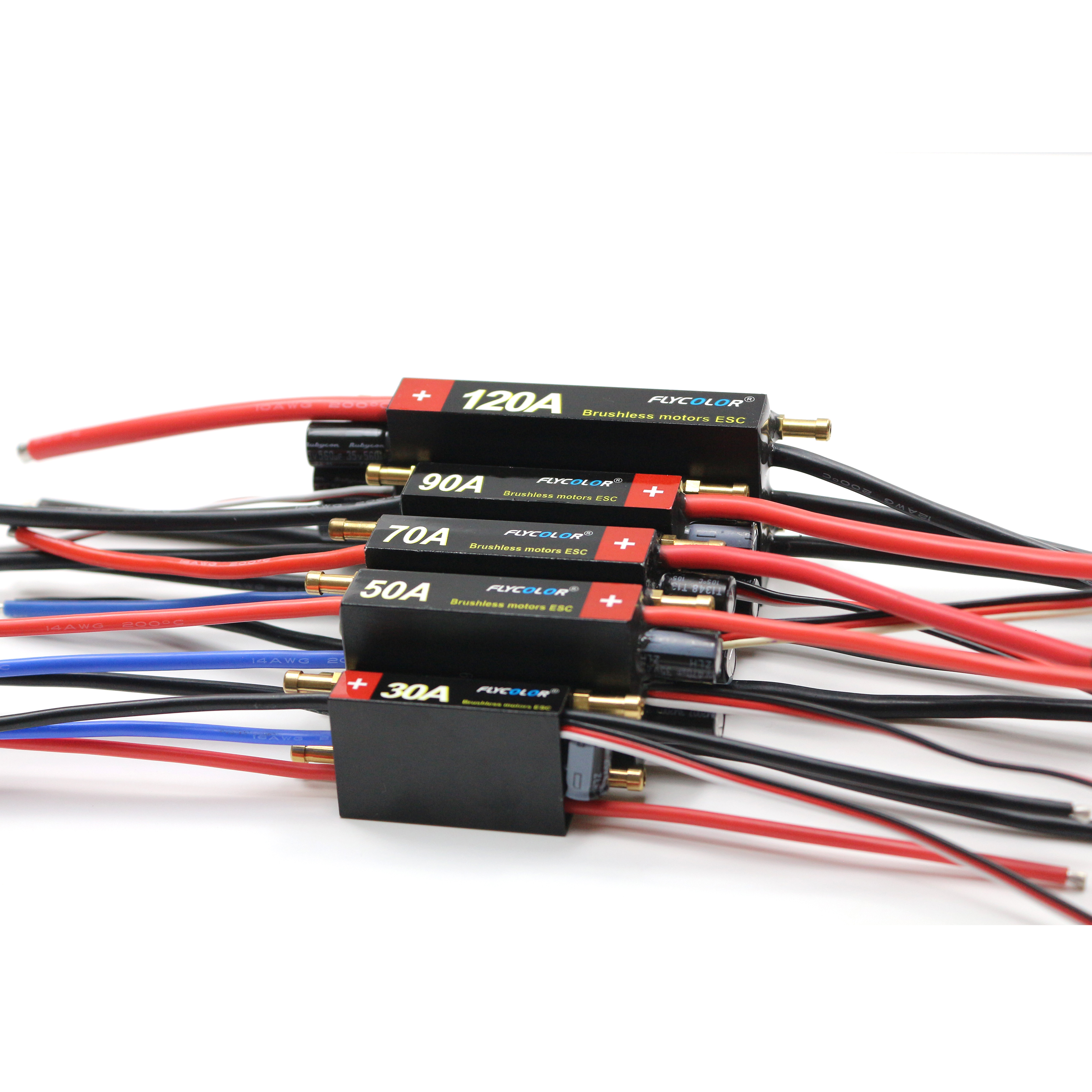 FlyColor 30A 50A 70A 90A 120A  - Rc Boat Brushless Motor review and price