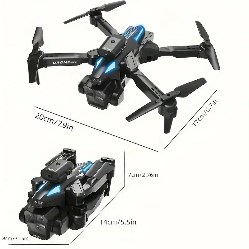 C10 8K HD RC Drone with Triple - Drone Vera Rc review and price