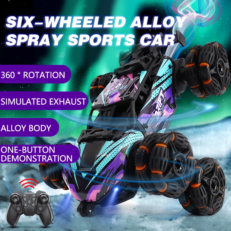 Six Wheels Dual RC Car Toy Spr - Drone Vera Rc review and price
