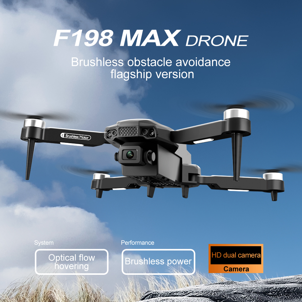 New F198 Drone Professional Du - Lyzrc Drone review and price