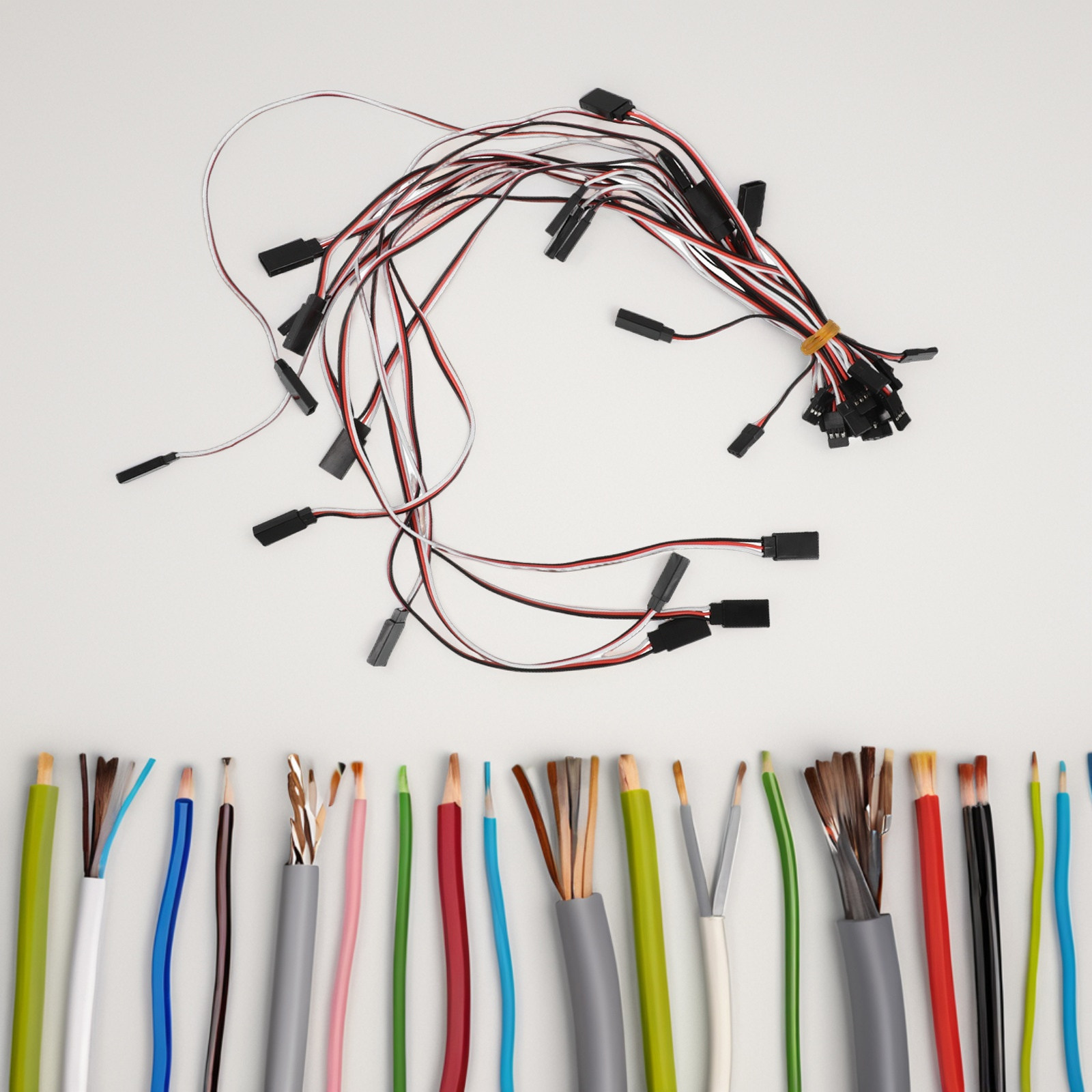 20Pcs Female to Male Servo Ext - Drone And Car review and price