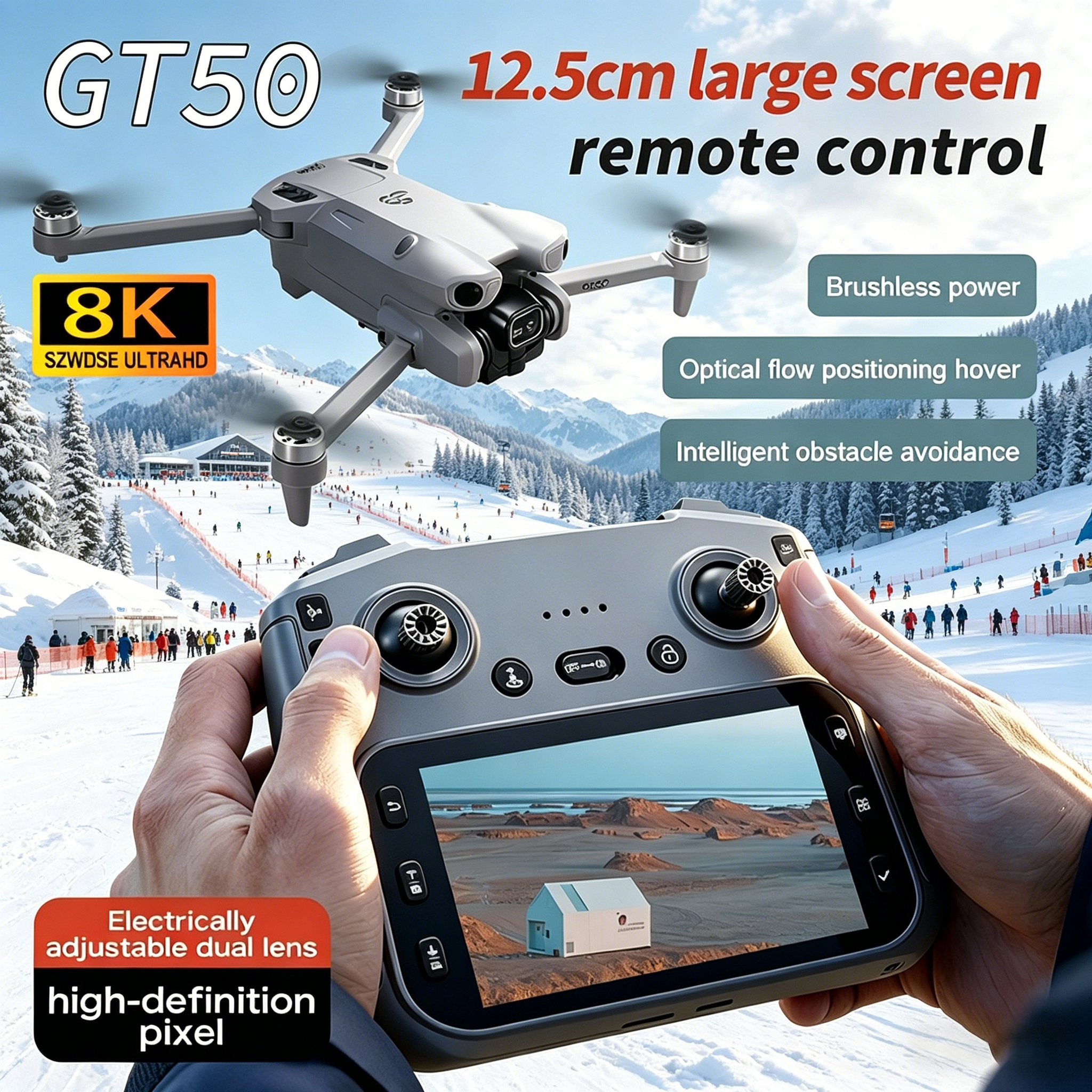GT50 PRO MIni 5 pro RC Drone 8 - Drone Rc Explorer review and price