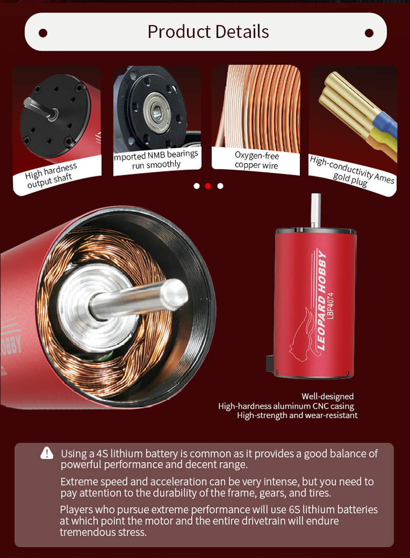 Leopard LBP4074 2150KV 2000KV  - Rc Boat Brushless Motor review and price