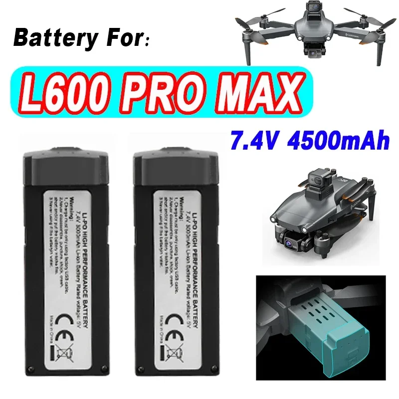 7.4v 4500mah L600 Pro Max Dron - Lyzrc Drone review and price