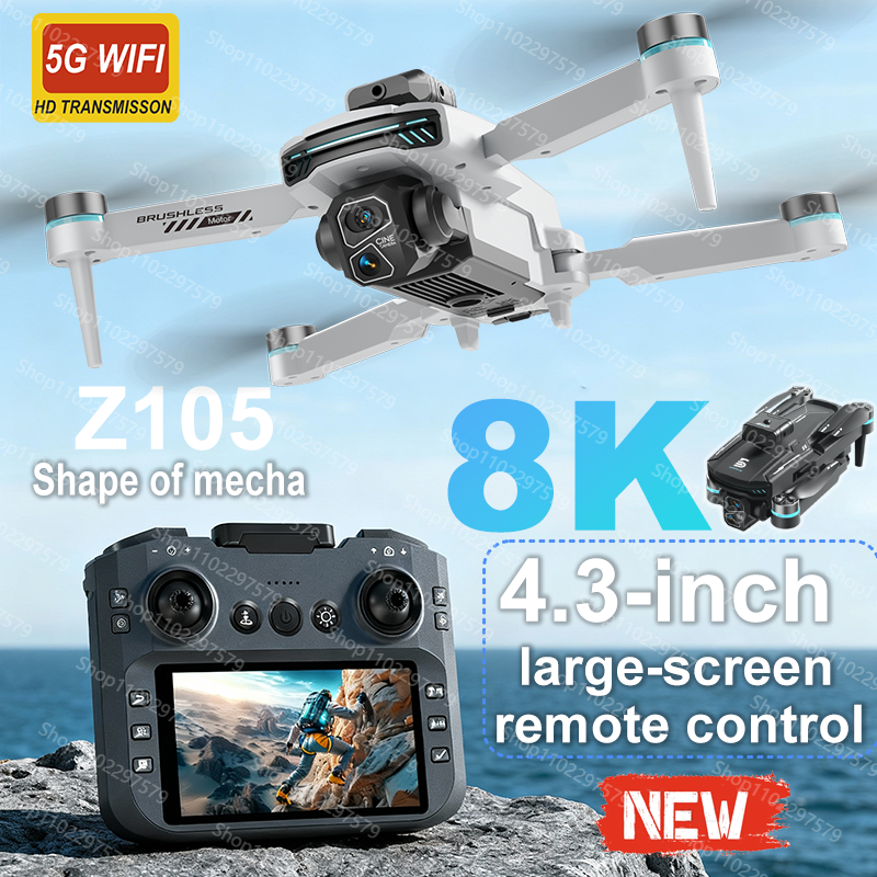 New Z105 RC Drone 8K Professio - Drone Rc Action review and price