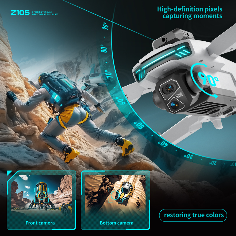New Z105 RC Drone 8K Professio - Drone Rc Action review and price