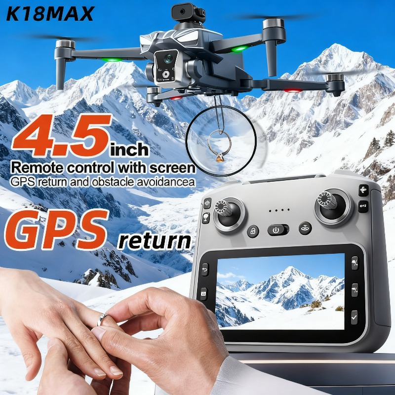 K18MAX 5G GPS Folding Drone, 8 - Drone Rc Folding review and price