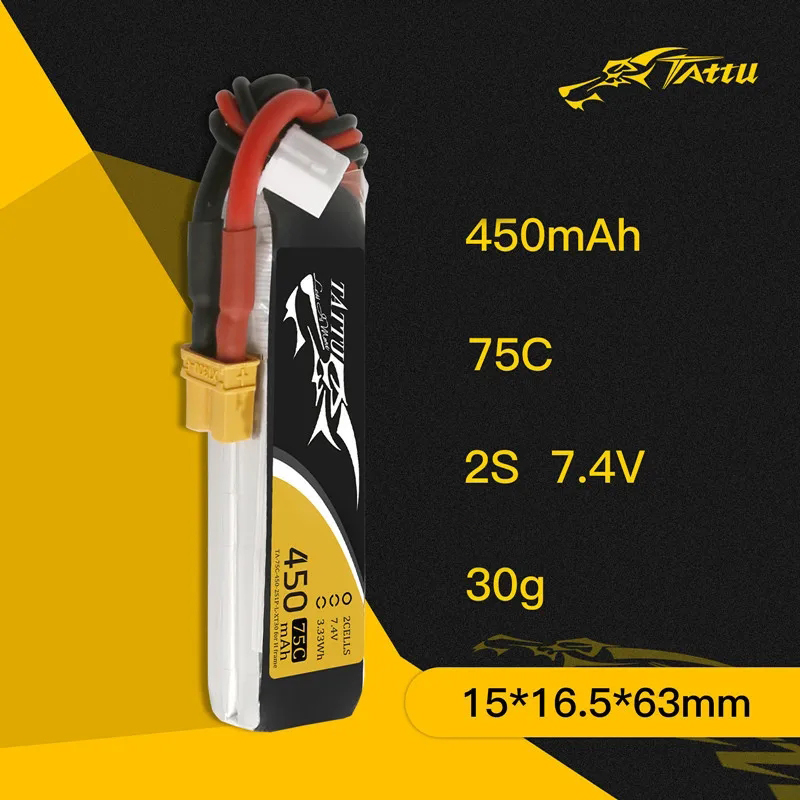 3Pcs NEW TATTU 450/500/550mAh  - Drone Rc Leading review and price