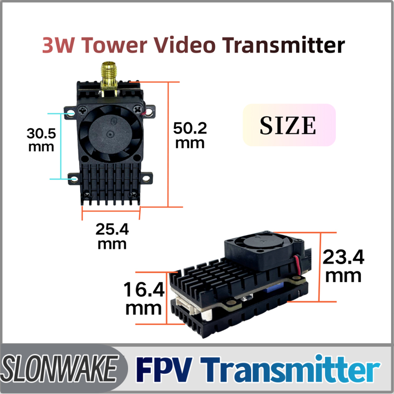 SLONWAKE 5.8G 3000mW Simulatio - Vtx Video Transmitter review and price