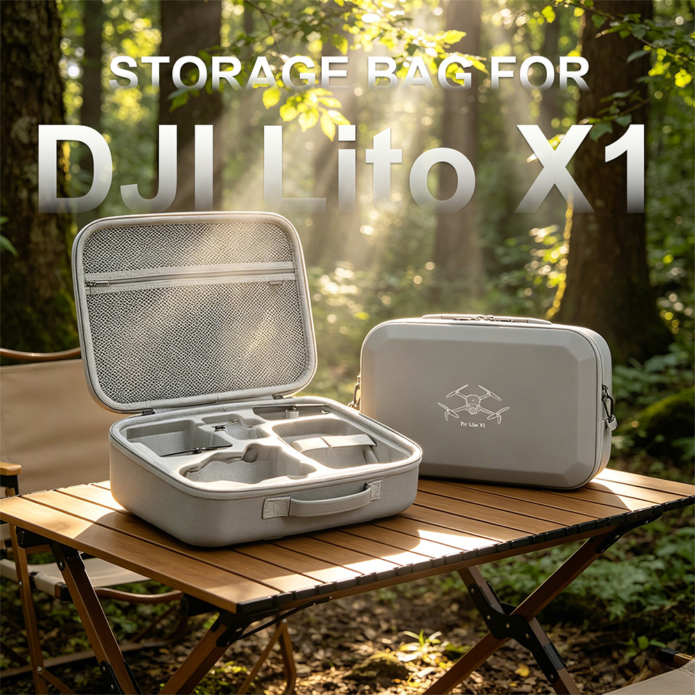 XFJI PU Leather Hard Shell Sho - Drone Dji Rc N1 review and price