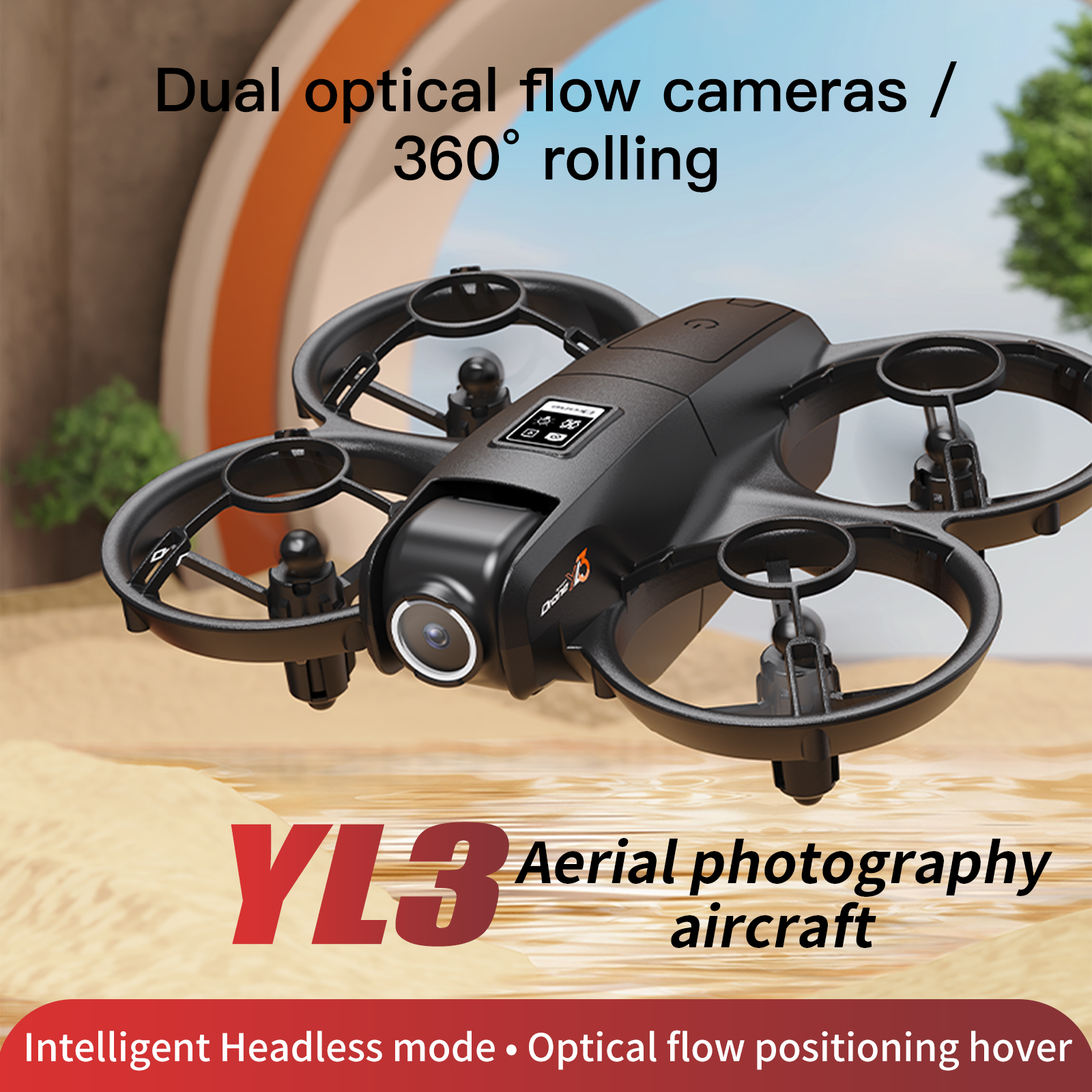 Optical Flow YT YL3 Mini Drone - Drone Rc Folding review and price