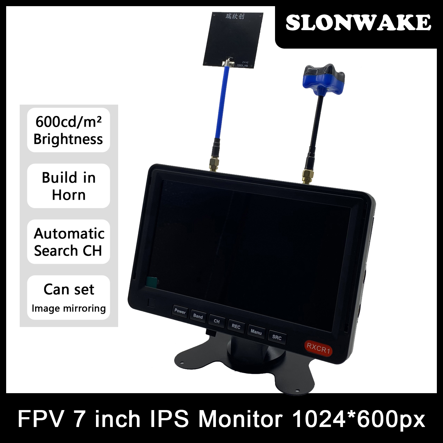 5.8G 48CH 7 Inch FPV Monitor 1 - Vtx Video Transmitter review and price